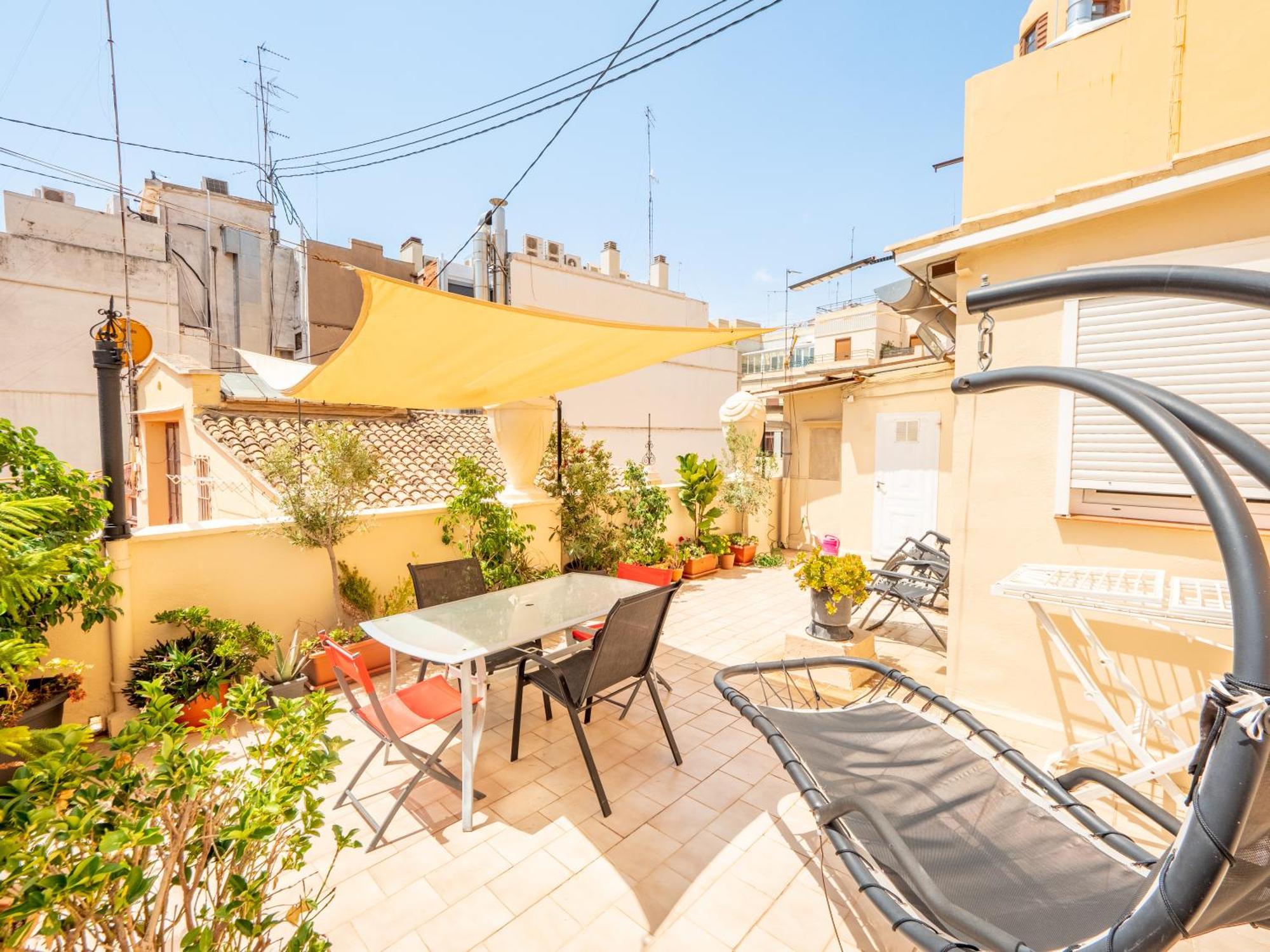 Atico De Lujo Plaza Ayuntamiento Apartment บาเลนเซีย ภายนอก รูปภาพ